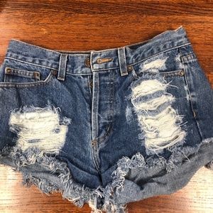 Londonjean High Waisted Short Shorts